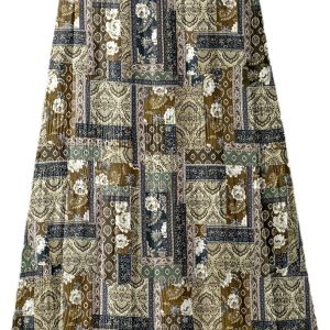 Women's Chiffon Maxi Skirt White Pleated Boho One Size